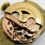 Omega 660 17 Jewels 2 Adj Automatic Ladymatic Watch Movement For Parts .... Fixed Price $95.00.