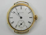 1908 PRE-WW1 Elgin 0S 10K Gold Filled Wire Lugs Trench Watch Fine Case -repair. Fixed Price $119.00.