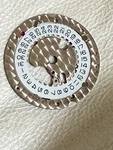New Genuine Rolex 3135 600 Seating Date Indicator White Disc. Fixed Price $280.00.