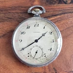 Antique 1925 Longines Pocket Watch Manual Wind, 0.900 Silver Case, Swiss Made. Fixed Price $275.00.