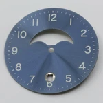 Moonphase Watch Dial For Miyota 6M85 / 6M95 Citizen Movements 29,3MM Cadran #33. Fixed Price $15.90.