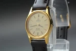 Near Mint Vintage Omega De Ville 591.0019 CAL.1353 Gold Quartz Ladies Watch. Fixed Price $199.90.