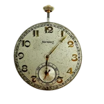 Antique 39MM Agassiz 17 Jewel Mechanical Pocket Watch Movement 20/12 Swiss. Fixed Price $248.60.