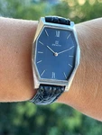 Zenith Tank Watch Manual CAL.2320 Blue Dial Octagonal Mens Swiss 01.0640.171. Fixed Price $999.00.