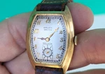 Gruen Veri Thin Mens Watch Deco 405-337 Gold Filled Bezel Repair Or Parts. Fixed Price $90.00.
