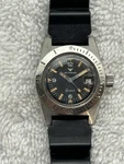 Wittnauer Geneve Skin Diver Stainless Steel 17 Jewels Mechanical Wind Up Swiss. Fixed Price $880.00.