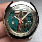 Vintage 1975 Bulova Accutron Spaceview Ufo #3353 Steel Tuning Fork Men's Watch. Fixed Price $1348.00.