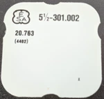 Nos Esa Eta Quartz Watch Cal. 301.002 Part # 20.763 / 4402 Battery Clamp Strap. Fixed Price $14.99.