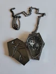 Watch Pendant Nightmare Before Christmas Jack Coffin Antique Color. Fixed Price $24.27.