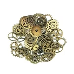 20PCS Bronze Watch Parts Steampunk Cyberpunnk Cogs Gears Diy Jewelry Crafts. Fixed Price $9.69.
