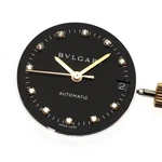 Bulgari Bvlgari 11P Diamond CAL.150-MBBB Auto Boys Watch Black Dial Used From Ja. Fixed Price $372.99.