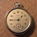 1920 Elgin Pocket Pendant Watch 3/0S 7J For Parts Repair. Fixed Price $34.95.