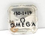 Genuine Omega Cal. 450 Spare Part No. 1419, Pawl Bearing Yoke Sealed Pack. Fixed Price $21.00.