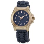 New Victorinox Swiss Army I.n.o.x. Quartz Blue Dial Women's Watch 241955. Fixed Price $211.00.