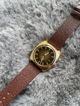 Tissot Seastar Automatic 2481 Rectangular Brown Dial 20 MICRONS/36 Mm. Fixed Price $150.00.