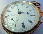 Antique Victorian 1890 Heavy Pocket Watch , Swiss Full Plate Lever With Key. Fixed Price $121.09.