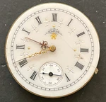Antique 1897 Elgin Grade 117 Pocket Watch Movement Fancy Dial Ticks 6S 7J Usa. Fixed Price $69.95.
