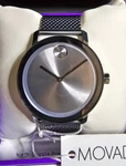 New! Movado Bold Evo Watch Silver Dial & Hands Mesh Ip Bracelet Last One 3600902. Fixed Price $199.88.