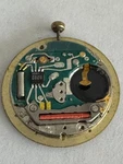 Quartz Eta 555.412 Wristwatch Movement Not Running Deauville Dial. Fixed Price $25.00.