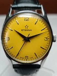 Used Refurbished Eterna Serviced 34MM Hand Winding Men's Wrist Watch WMM-402. Fixed Price $249.16.