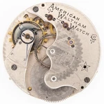 Waltham Grade Model 1889 6-SIZE 11-JEWEL Antique Pocket Watch Movement. Fixed Price $32.00.