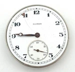 Illinois 12S 17J Of Grade 404 Pocket Watch Movement For Parts Repairs #F359. Fixed Price $29.99.