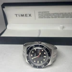 Timex Men's Watch M79 Automatic Black Dial Stainless Steel Bracelet TW2U78300. Fixed Price $89.95.