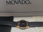 Ladies Movado Museum Watch, 23 Mm, W/ Papers And Case. Fixed Price $250.00.