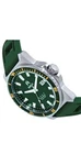 Shield Reef Strap Watch W/date - Green Swiss Movement. Fixed Price $50.00.