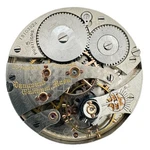 Antique 16S 1906 Waltham 23J Railroad Pocketwatch Movement Vanguard Usa Runs. Fixed Price $214.70.