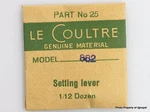 Jaeger Lecoultre Set Lever Cal. 882 Part #443 25. Fixed Price $79.95.
