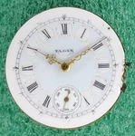 Lot M173 Elgin 0S Antique Fancy Stars Manual Movement Vintage Pocket Watch Parts. Fixed Price $59.99.