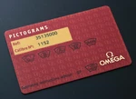 Genuine Omega Chronograph Watch 3513.50.00 Black Date Pictogram Card Cal. 1152. Fixed Price $79.99.
