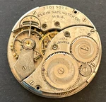 Antique 1921 Elgin Grade 344 Pocket Watch Movement Parts/repair 12S 17J Usa. Fixed Price $16.95.