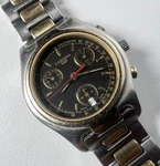 Certina Ds Chronograph Quartz Watch 27 Jewels 541-7070-44 Black Original Band. Fixed Price $120.00.