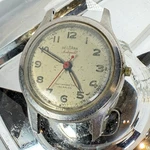 Vintage Delbana Military 17 Jewels Automatic Antimagnetic WW2 Pilot Watch Parts. Fixed Price $65.61.