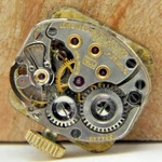 Vintage Longines 17J 4LL Ladies Wrist Watch Movement With Dial Hands Crown. Fixed Price $29.00.