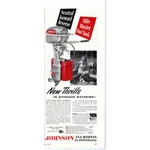 1949 Print Johnson Sea-horses Outboard Motors W/ Gear Shift Lady Swimsuit!. Fixed Price $8.39.