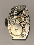 Helbros Watch Co. Movement 7 Jewel Parts/repair As 589 6 3/4 X 11 Good Staff. Fixed Price $30.00.