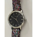 Kate Spade Metro Glitter Multicolor & Navy Leather Band Ladies Watch. Fixed Price $17.50.