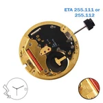 Eta 255.111 Or 255.112 Swiss Watch MOVEMENT-3HANDS-WHITE Date Disk 3-6 Jewels. Fixed Price $95.00.