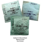 Zodiac Watch Crystal X 1 G-s Pa Round Waterproof Your Choice Vtg Nos. Fixed Price $14.99.