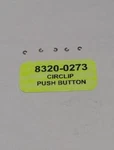 Seiko Push Button Circlip 8320-0273 X5. Fixed Price $13.56.