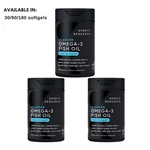 Sports Research OMEGA-3 Fish Oil 1250 Triple Strength Wild Alaska Pollock. Fixed Price $79.99.