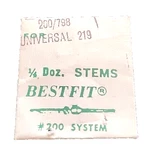 Universal Geneve 219 Winding Stem Watch Part #200/798. Fixed Price $15.95.