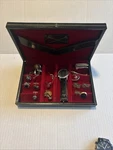 Men's Vintage Swank Cufflinks Box Set, Pins, Tie Clips, Wrist Watch. Fixed Price $79.90.
