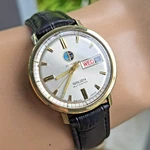 Vintage Gruen Men's Automatic Watch 731CD 17JEWELS Day/date Swiss 1960S. Fixed Price $219.00.