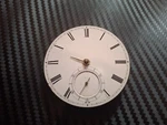 F.b Adams & Sons Pocket Watch Movement London... Clean... Non-working. Fixed Price $45.00.
