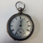 Waltham P.s. Bartlett 18S Model 1877 11J Sterling Key Pocket Watch *read*. Fixed Price $144.95.
