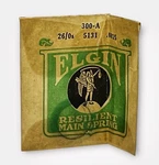 Elgin 26/0S Factory Part #300-A 5131 .0035 Resilient Main-spring. Fixed Price $5.99.